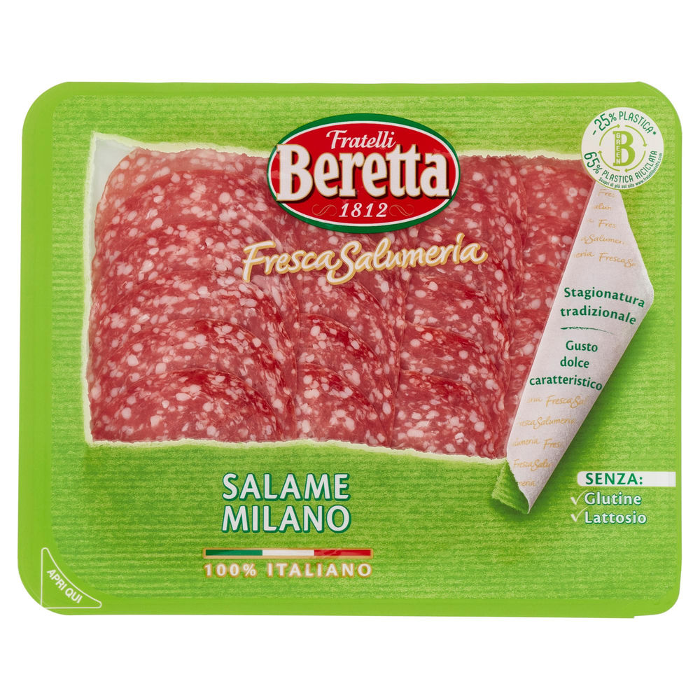 SALAME MILANO FRES SALUMERIA ITALIANA BERETTA VS G100 - 0