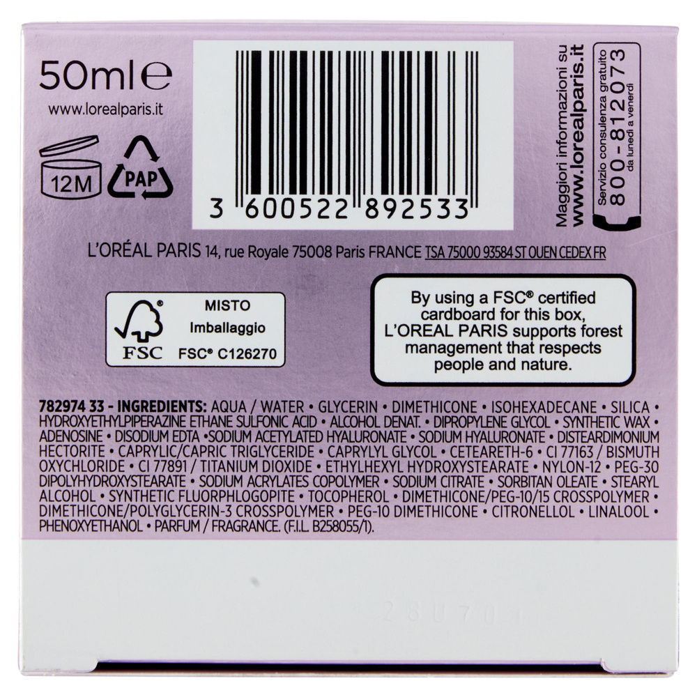 FILLER L'OREAL REVITALFIT ANTIRUGHE GIORNO ML.50 - 5