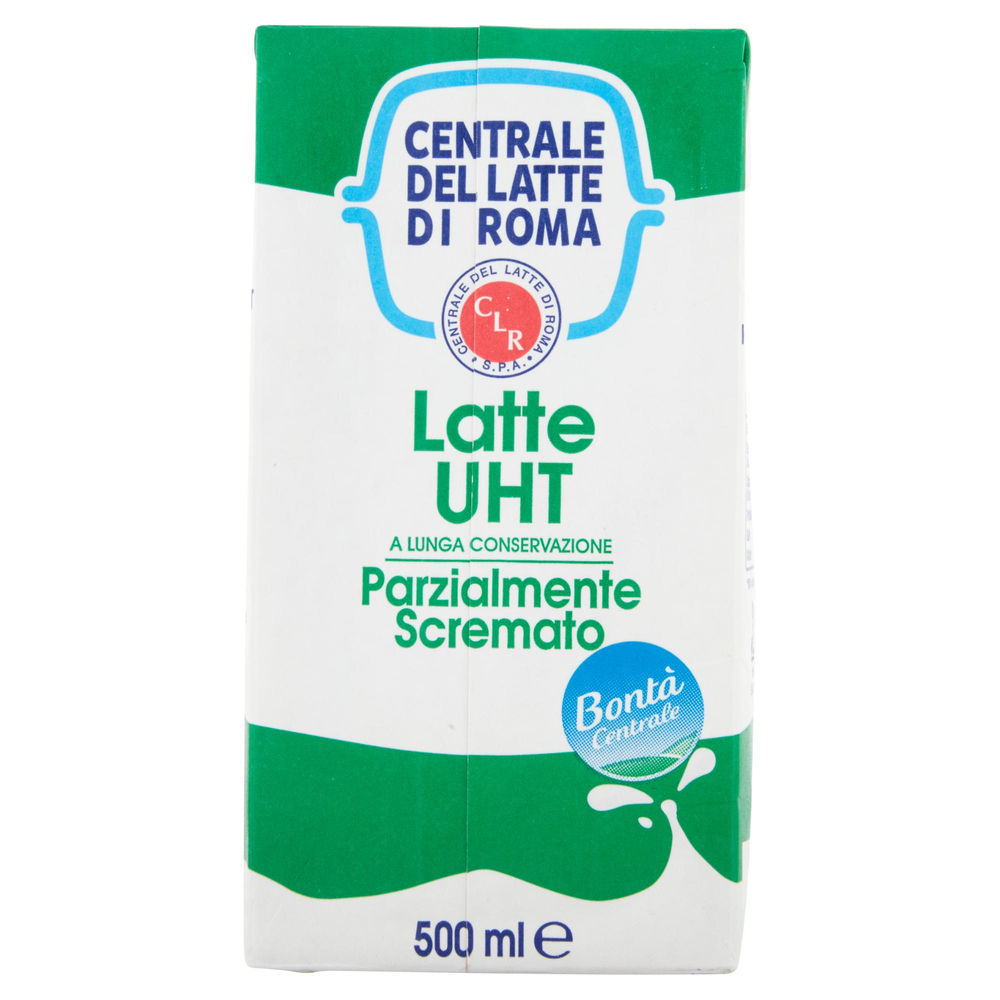 LATTE UHT PARZIALMENTE SCREMATO 500ML CENTRALE DEL LATTE DI ROMA - 1