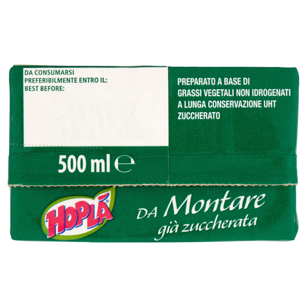 PREPARATO VEGETALE ZUCCHERATO SENZA GRASSI IDROGENATI HOPLA' BRIK ML 500 - 3