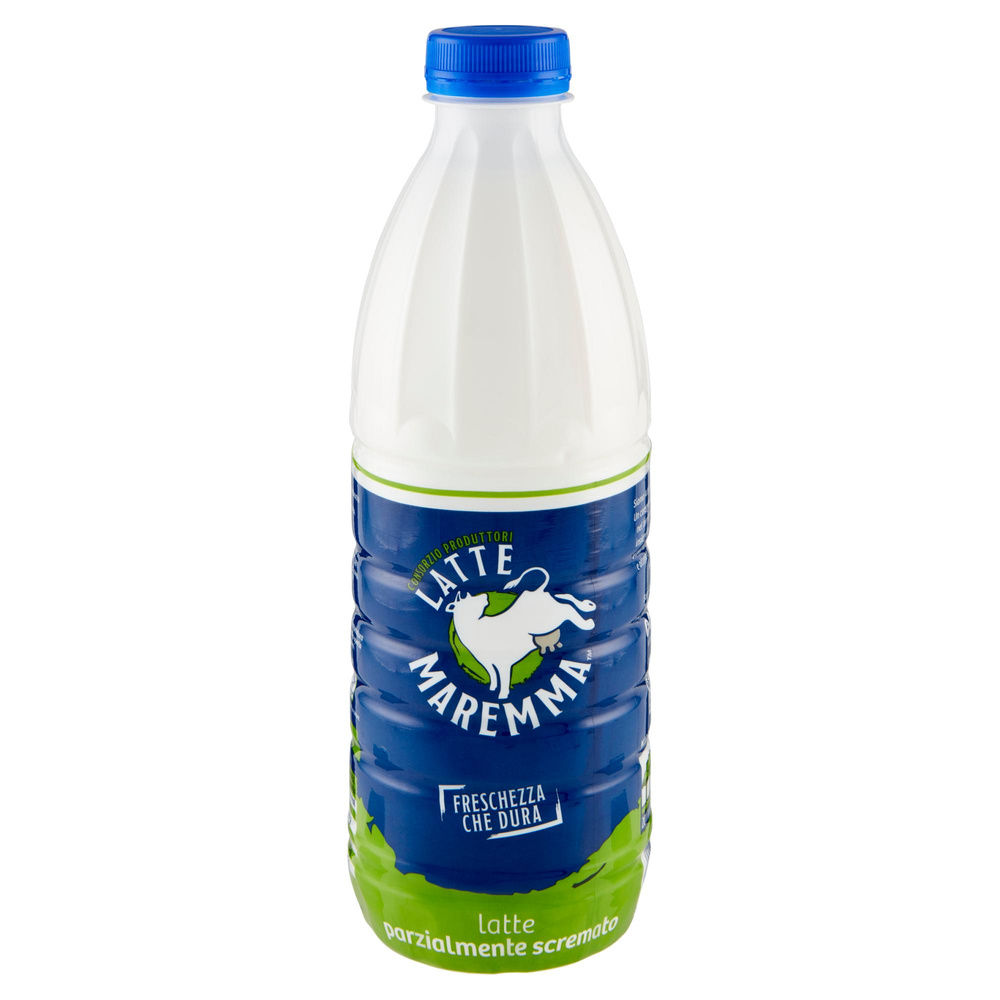 LATTE PARZIALMENTE SCREMATO E.S.L.1 LT LATTE MAREMMA - 3