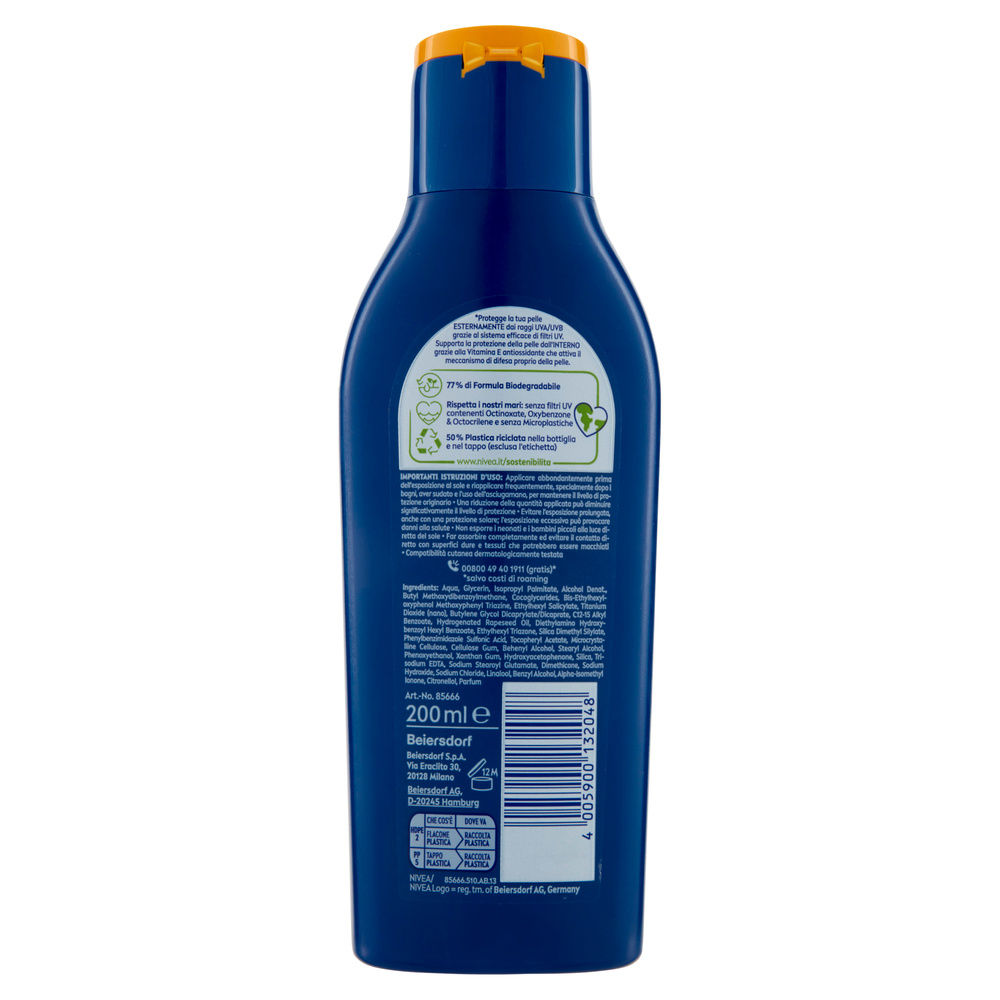 LATTE SOLARE IDRATANTE FP50+ NIVEA SUN ML. 200 - 1