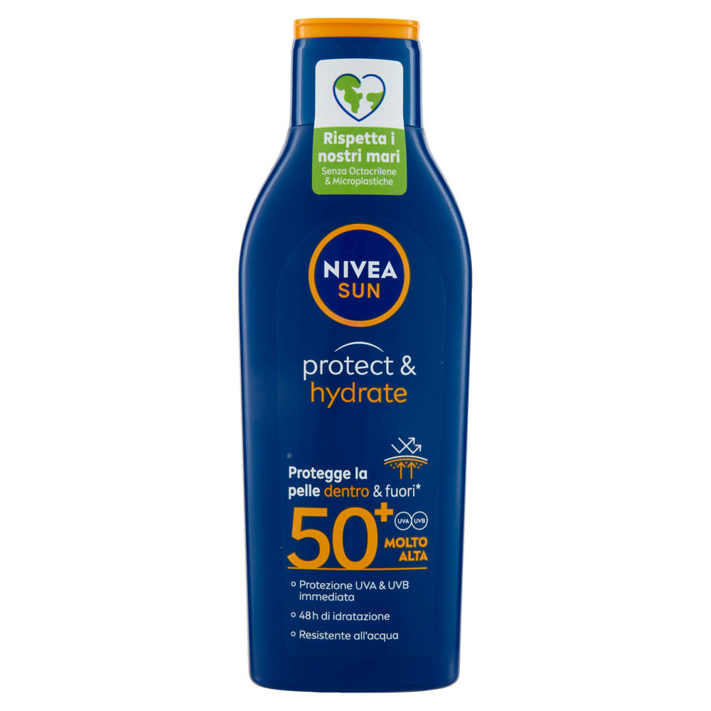 LATTE SOLARE IDRATANTE FP50+ NIVEA SUN ML. 200 - 4