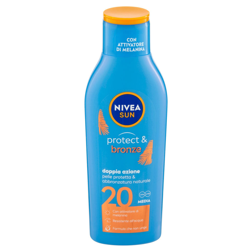 LATTE SOL.PROTECT&BRONZE FP20 NIVEA SUN ML. 200 - 6