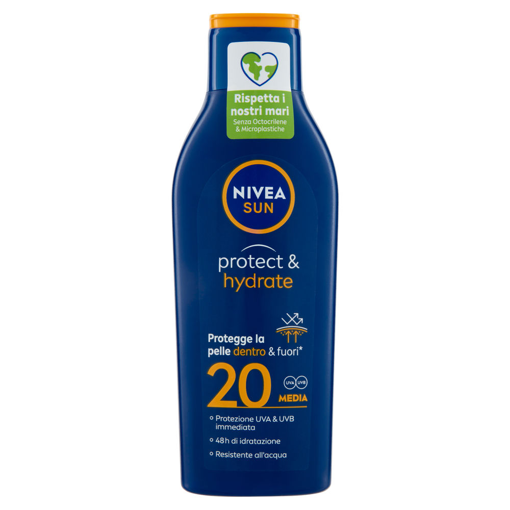 LATTE SOLARE IDRATANTE FP20 NIVEA SUN ML. 200 - 0