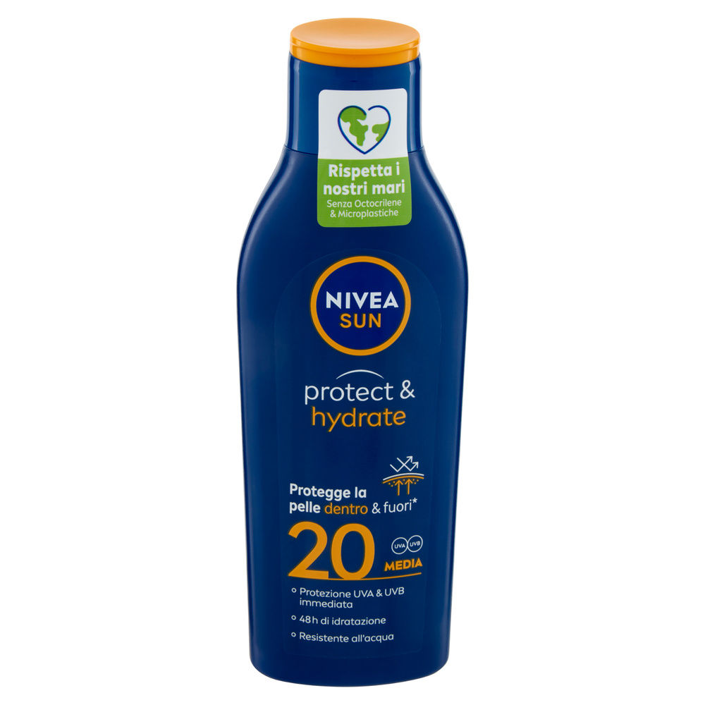 LATTE SOLARE IDRATANTE FP20 NIVEA SUN ML. 200 - 4