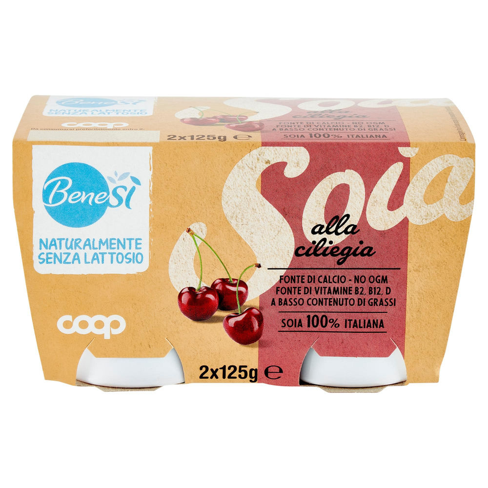 SOJA YO BENE SI COOP CILIEGIA G 125X2 - 8