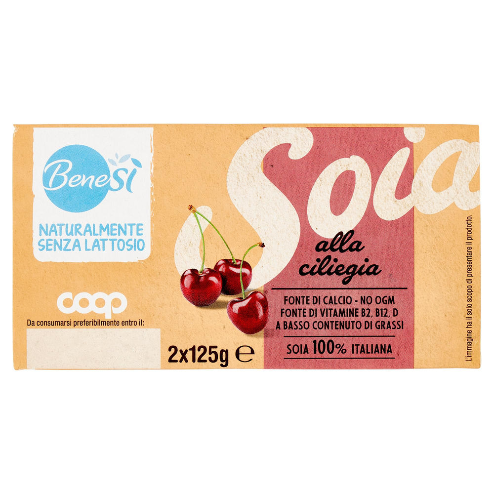 SOJA YO BENE SI COOP CILIEGIA G 125X2 - 6