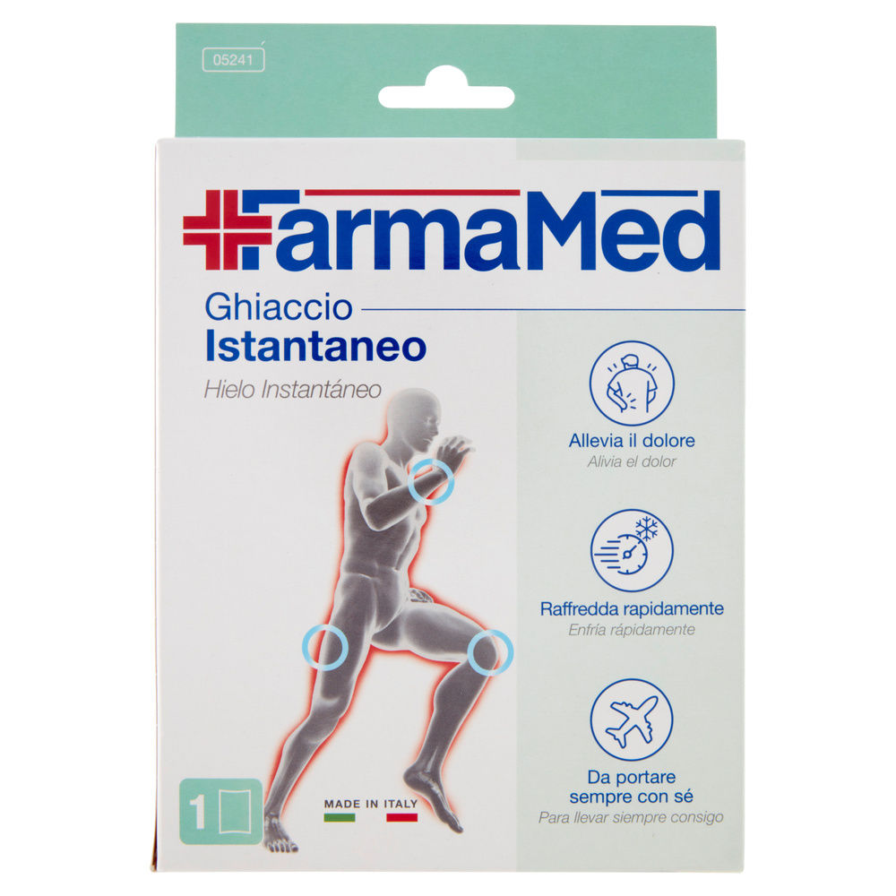SACCHETTO GHIACCIO FARMAMED ISTANTANEO GELOPACK PZ. 1 - 4