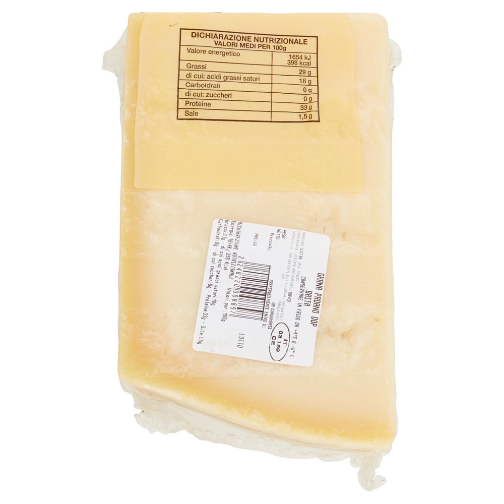 GRANA PADANO DOP SPICCHIO BAITA SV G 800 CA - 1