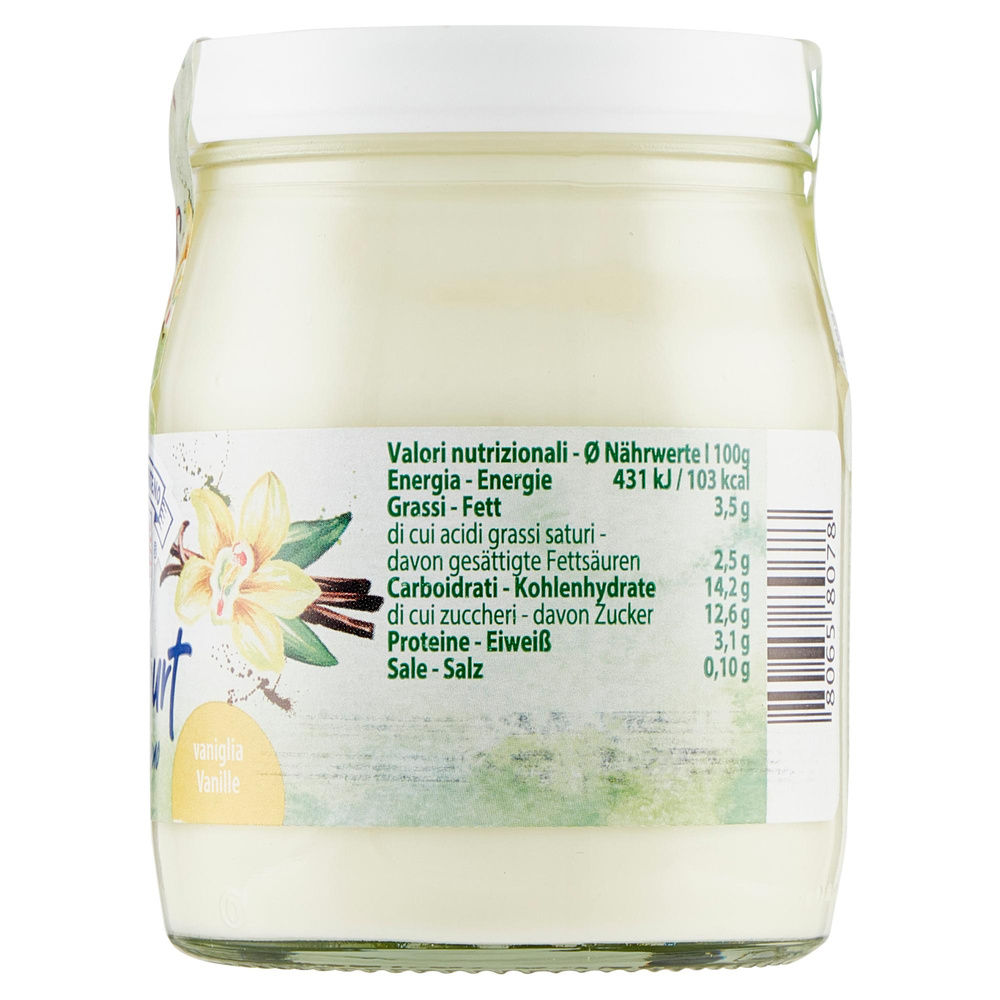 YOGURT BIO VANIGLIA INTERO VIPITENO VASO VETRO G 150 - 7