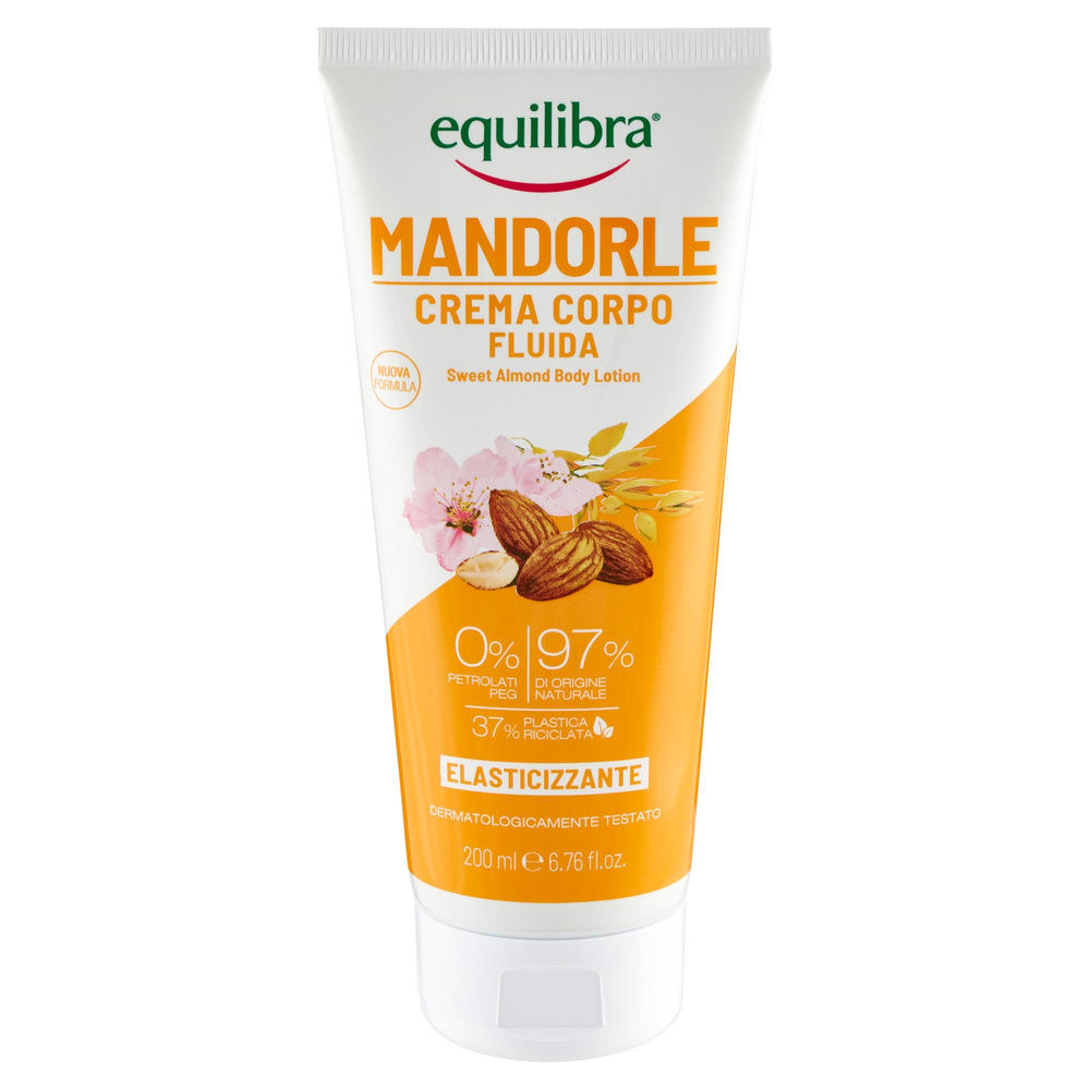 CREMA FLUIDA CORPO MANDORLE EQUILIBRA 200 ML - 2