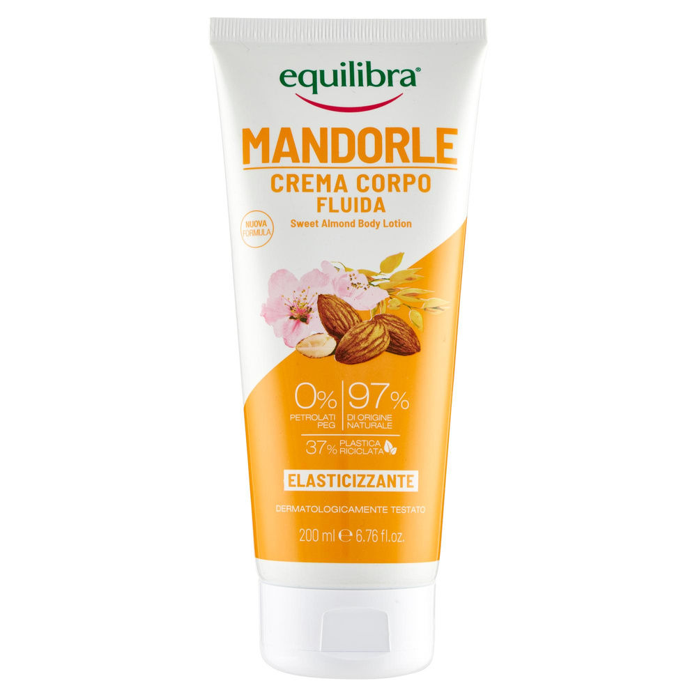 CREMA FLUIDA CORPO MANDORLE EQUILIBRA 200 ML - 3