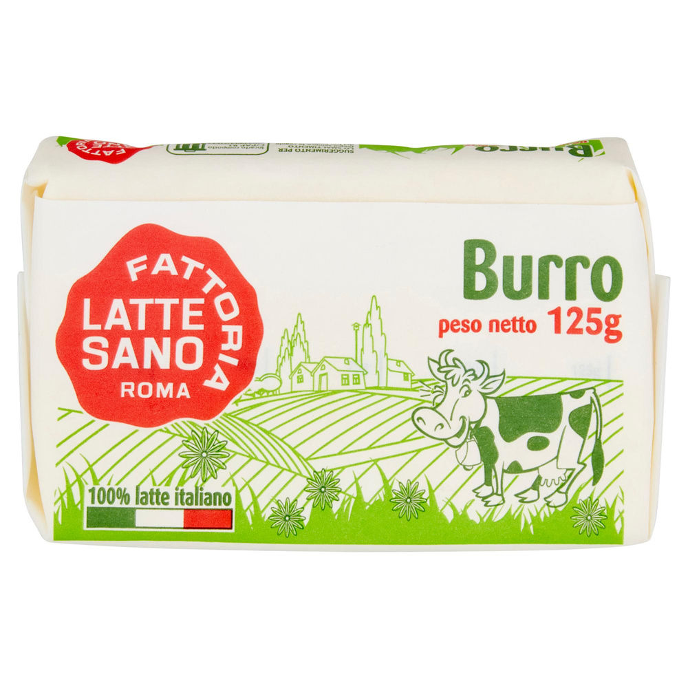 BURRO FATTORIA LATTE SANO 125G - 7