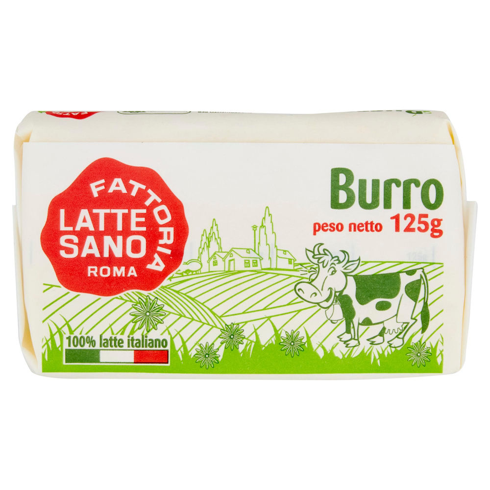 BURRO FATTORIA LATTE SANO 125G - 3