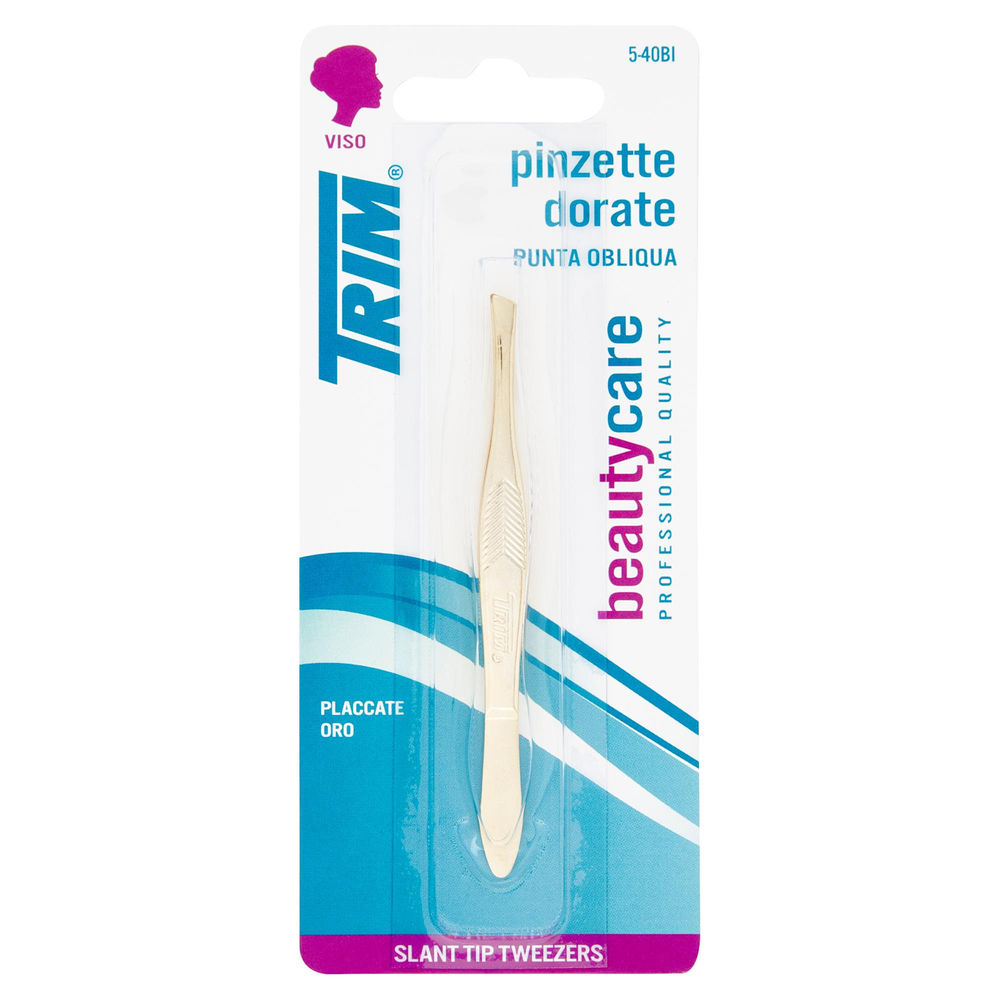 PINZA DORATA TRIM 3,5 PUNTA OBLIQUA 5-40 BI PZ. 1 - 0
