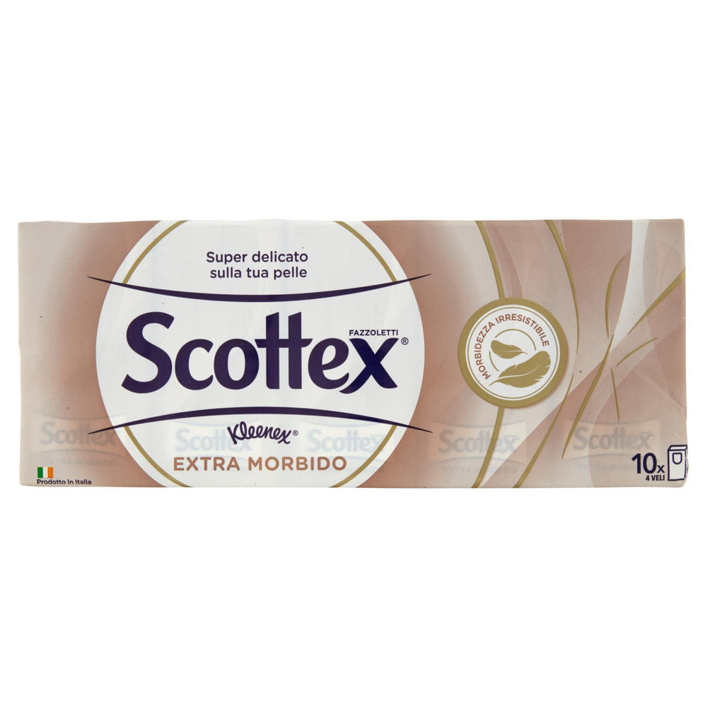FAZZOLETTI POCKET SCOTTEX EXTRA MORBIDO 4VELI 9X PZ.10 - 5