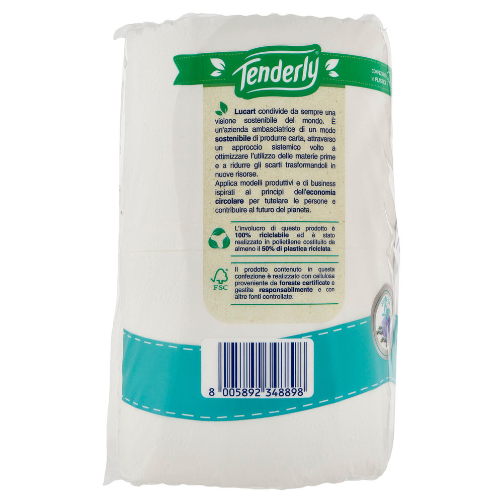 CARTA IGIENICA TENDERLY KILOMETRICA FIOR DI LINO 2VELI 450STR PZ.4 - 2