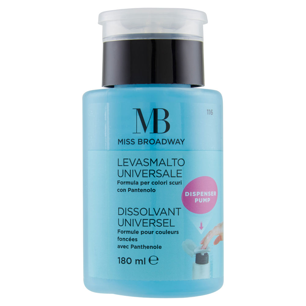 LEVASMALTO UNIVERSALE CON DISPENSER MISS BROADWAY ML.180 - 0