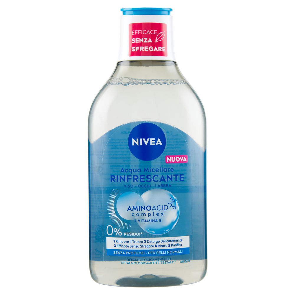 ACQUA MICELLARE NIVEA PELLE NORMALE/MISTA  ML 400 - 0