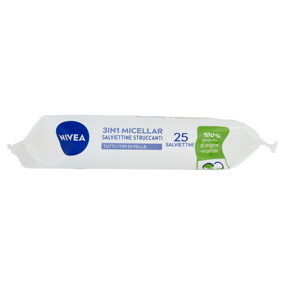 SALVIETTE STRUCCANTI ACQUA MICELLARE NIVEA ESSENCIAL WIPES PZ 25 - 7