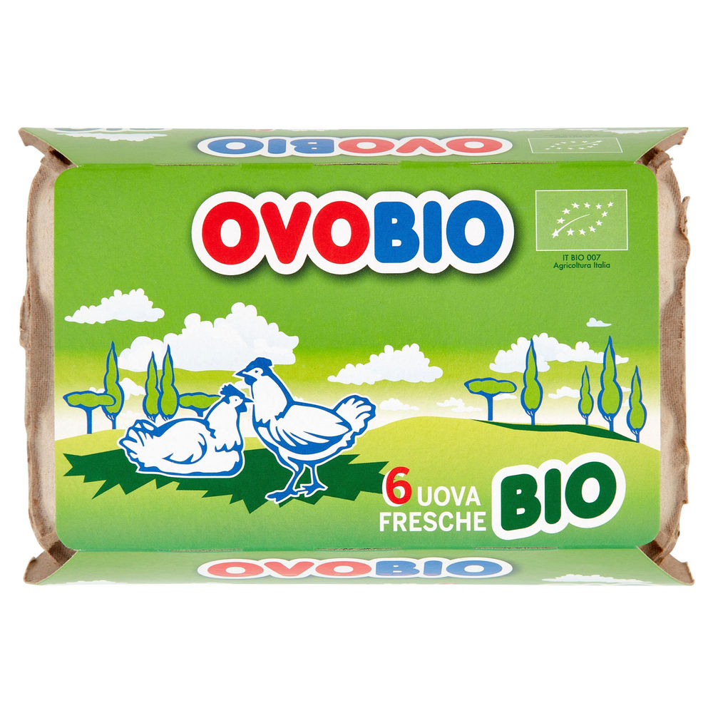 UOVA FRESCHE DA AGRICOLTURA BIOLOGICA OVOBIO CAL VARIO G 350  X6 - 0