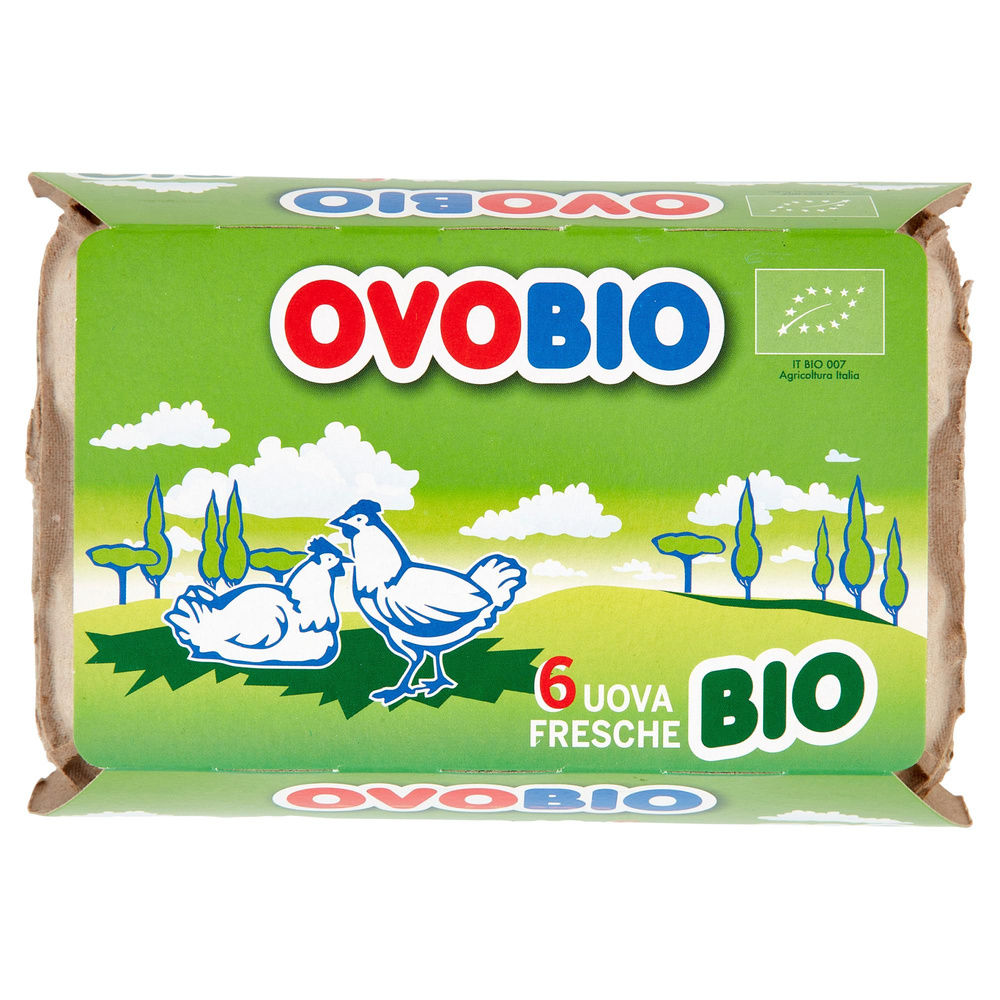 UOVA FRESCHE DA AGRICOLTURA BIOLOGICA OVOBIO CAL VARIO G 350  X6 - 2