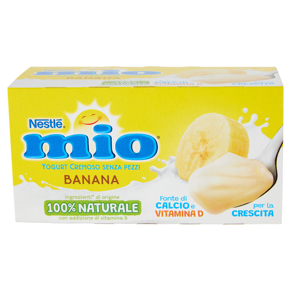 YOGURT BANANA NESTLE' MIO 2X125G - 2