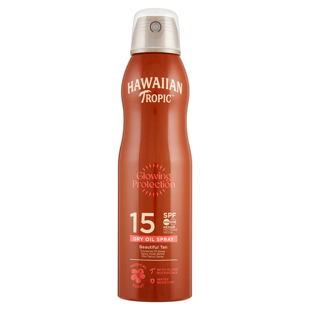 OLIO SPRAY ARGAN SPF15 HAWAIIAN TROPIC ML. 177 - 0