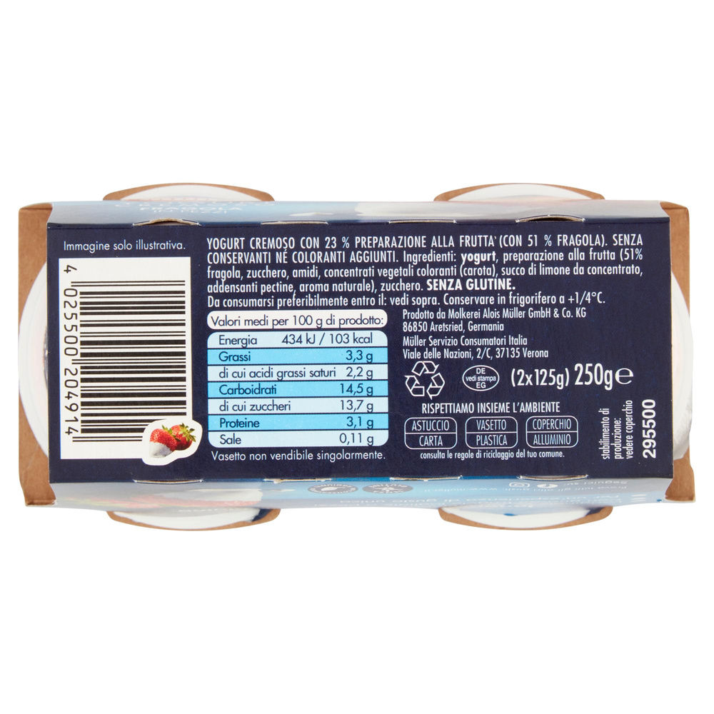 YOGURT FRAGOLA MULLER 2X125G - 7