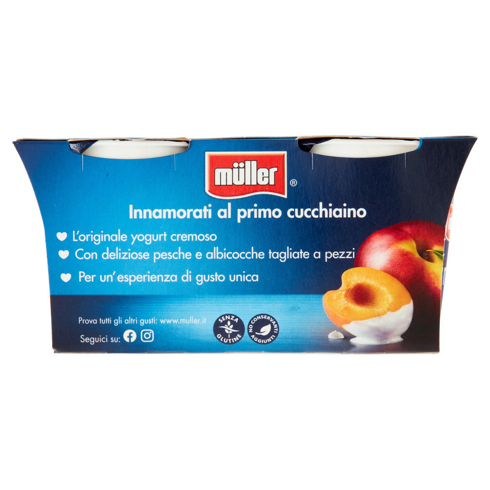 YOGURT PESCA&ALBICOCCA  MULLER 2X125G - 1