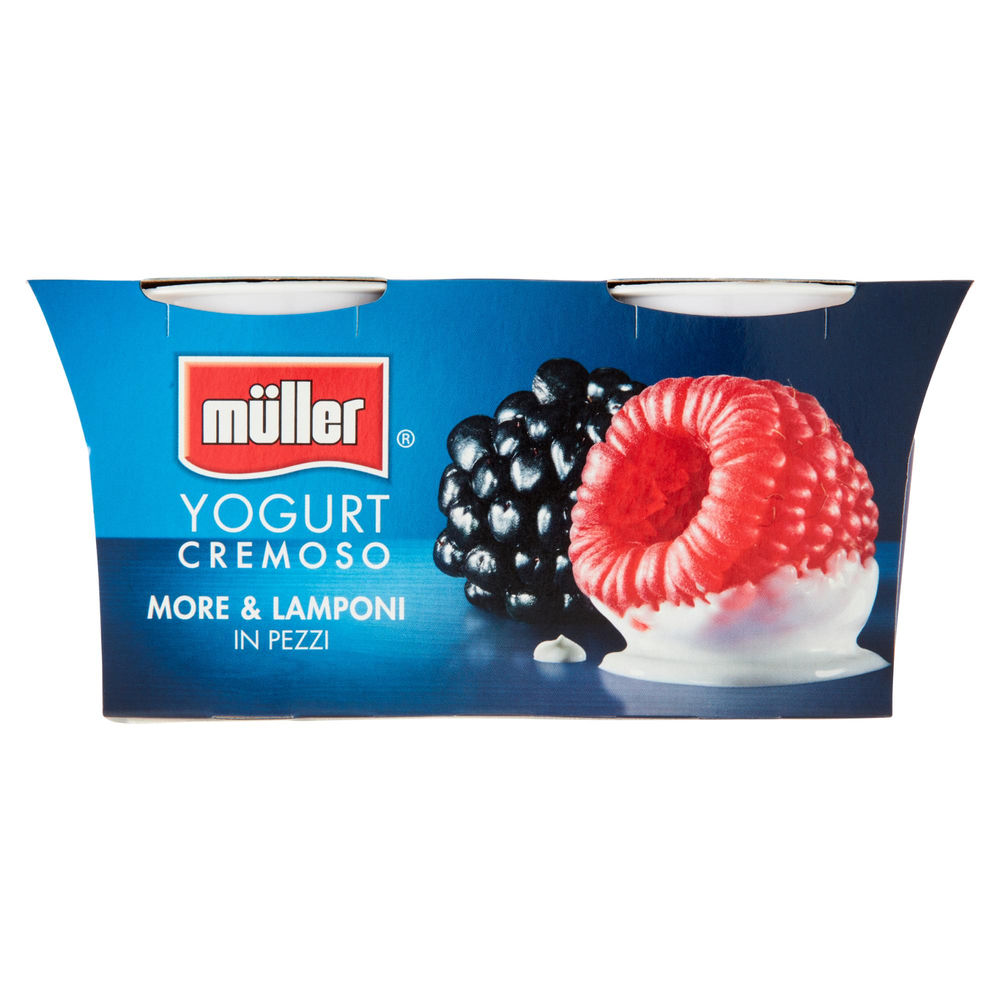 YOGURT MORE&LAMPONI  MULLER 2X125G - 0