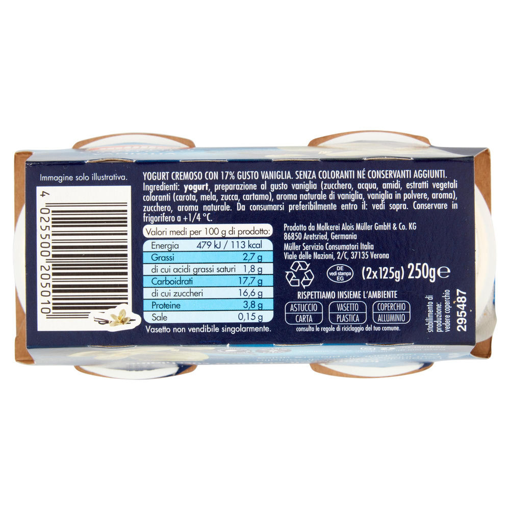 YOGURT VANIGLIA  MULLER 2X125G - 6