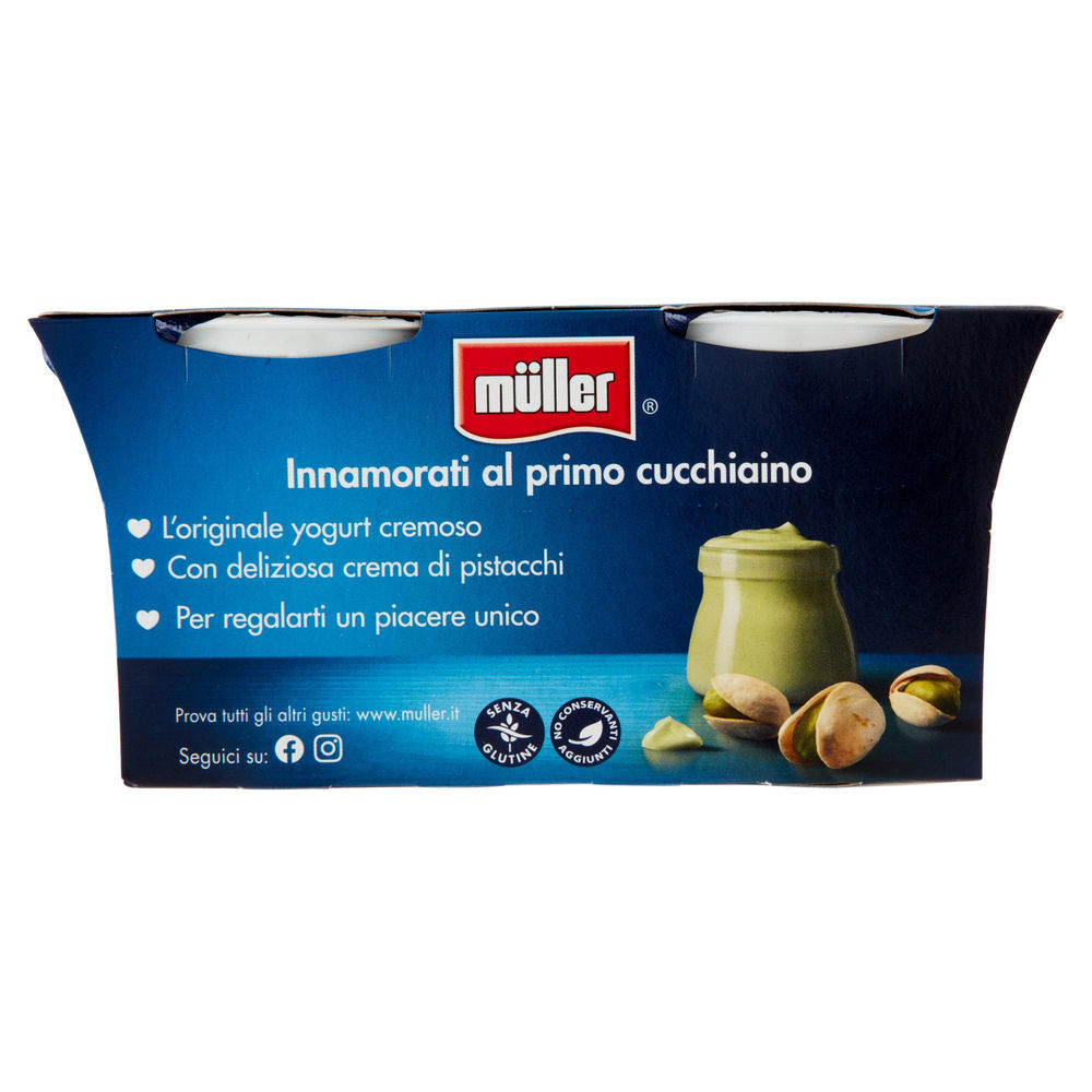 YOGURT PISTACCHIO  MULLER 2X125G - 1
