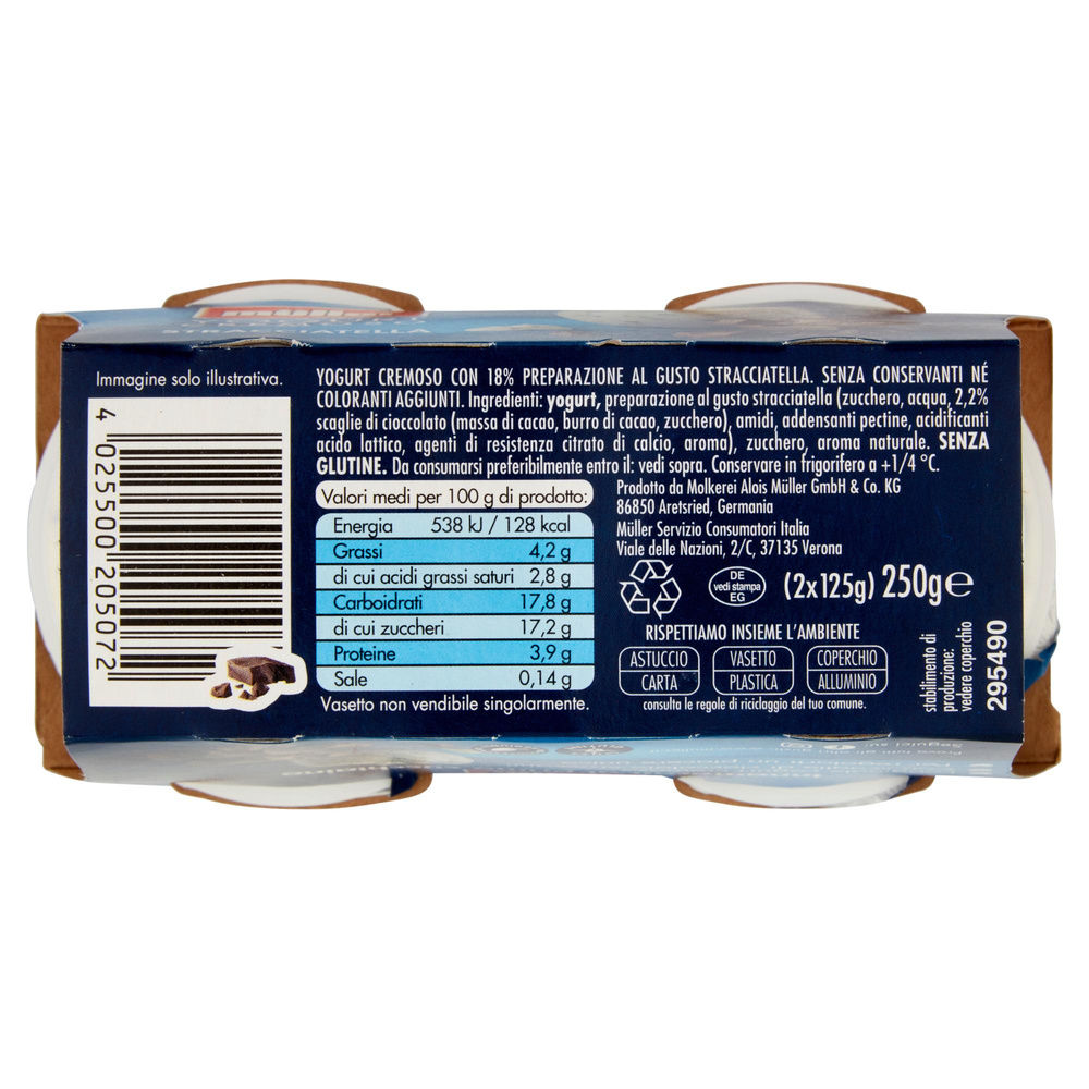 YOGURT STRACCIATELLA  MULLER 2X125G - 6