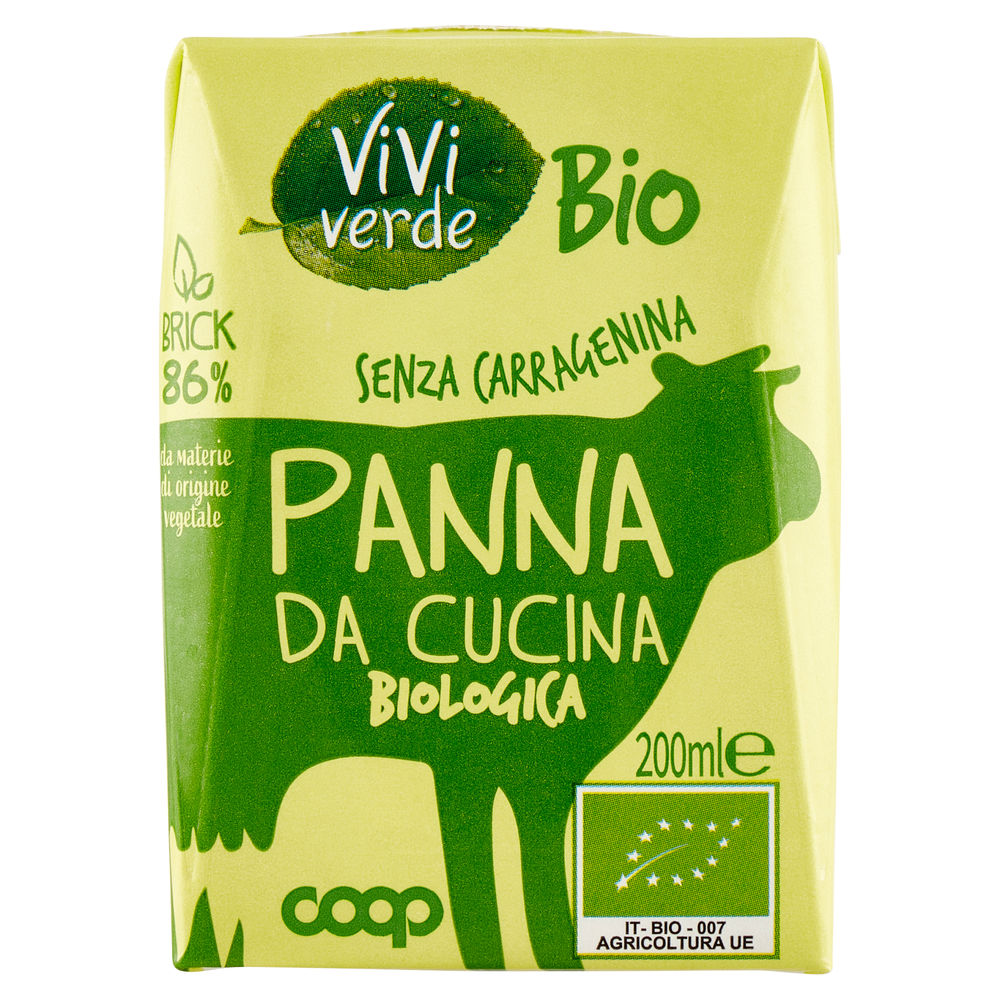 Panna uht bio viviverde coop brick ml 200
