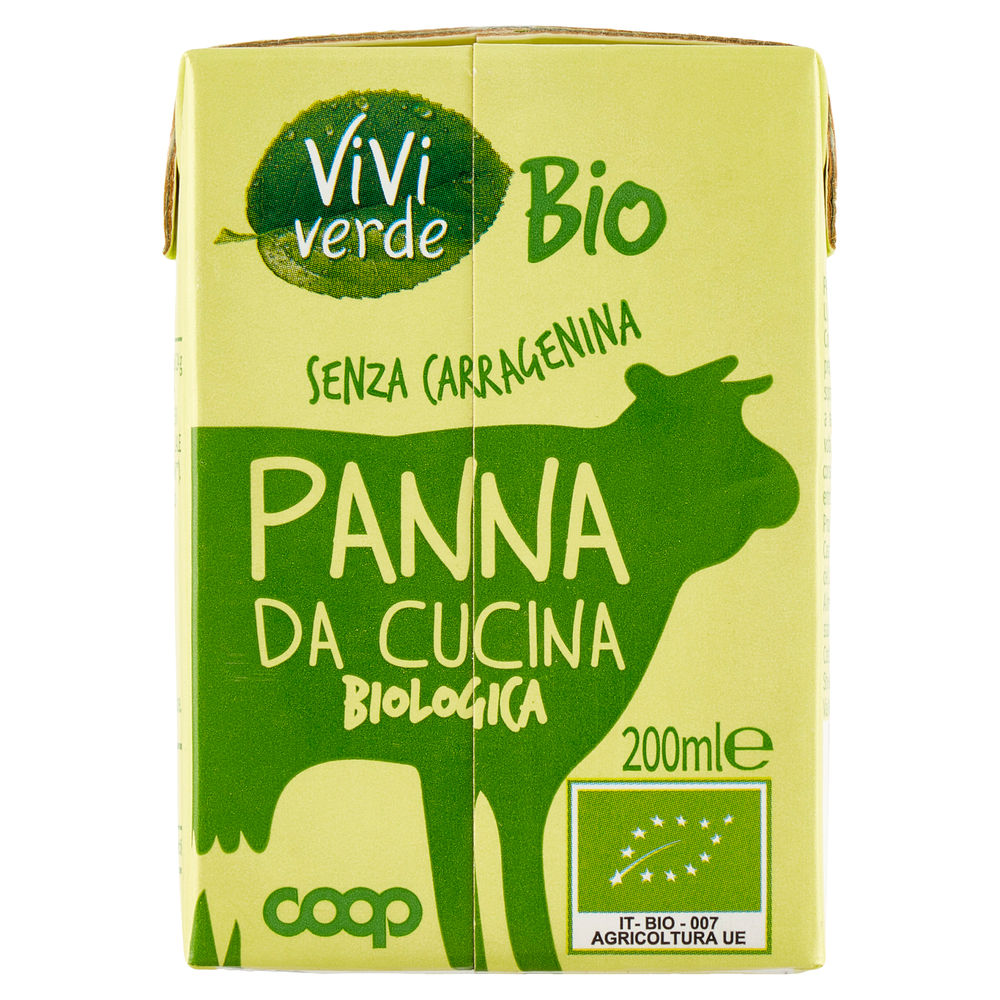 PANNA UHT BIO VIVIVERDE COOP BRICK ML 200 - 1