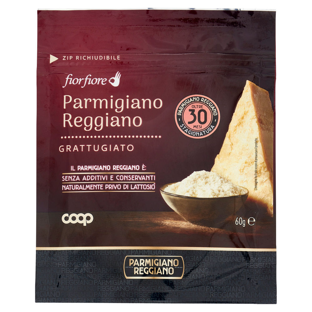 PARMIGIANO REGGIANO DOP 30 MESI GRATTUGIATO FIORFIORE COOP G 60 - 5