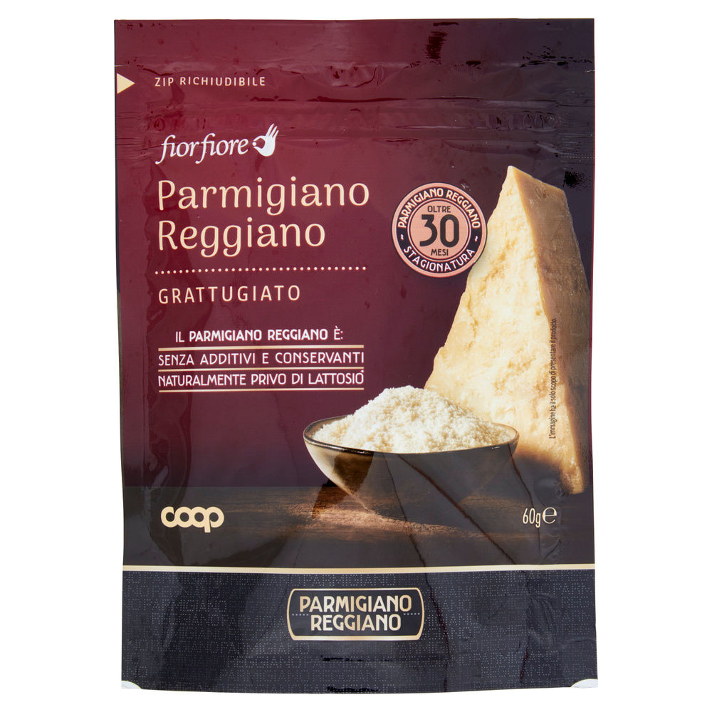 PARMIGIANO REGGIANO DOP 30 MESI GRATTUGIATO FIORFIORE COOP G 60 - 15