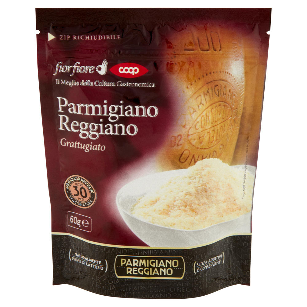 PARMIGIANO REGGIANO DOP 30 MESI GRATTUGIATO FIORFIORE COOP G 60 - 14