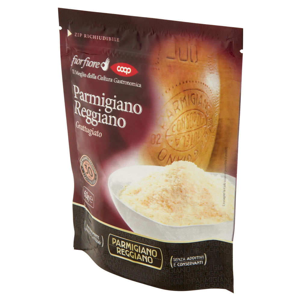 PARMIGIANO REGGIANO DOP 30 MESI GRATTUGIATO FIORFIORE COOP G 60 - 4