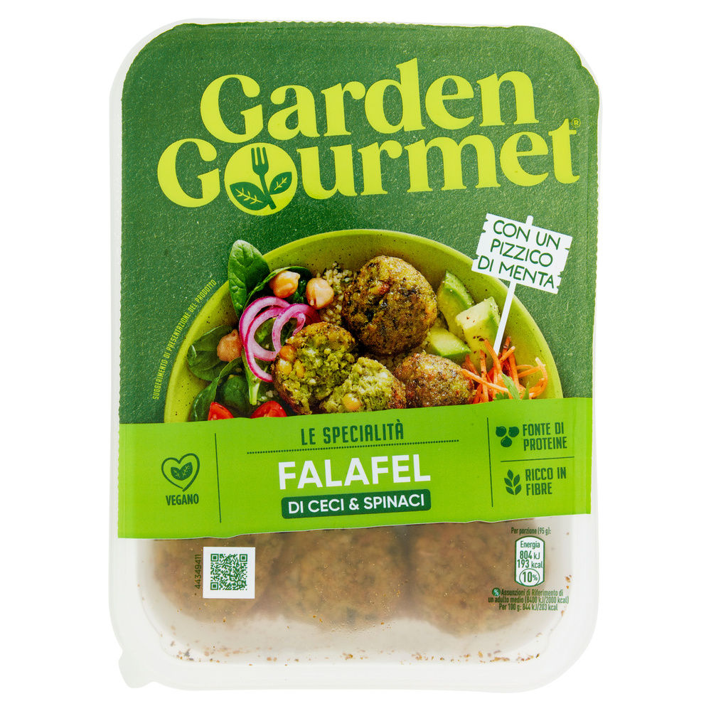 FALAFEL CON CECI E SPINACI GARDEN GOURMET G 190 - 0