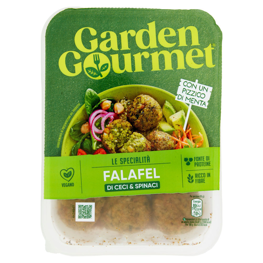 FALAFEL CON CECI E SPINACI GARDEN GOURMET G 190 - 2