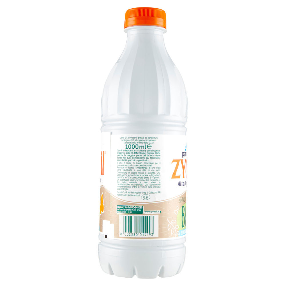 LATTE BIO UHT 1% ZYMIL BOTTIGLIA L1 - 4