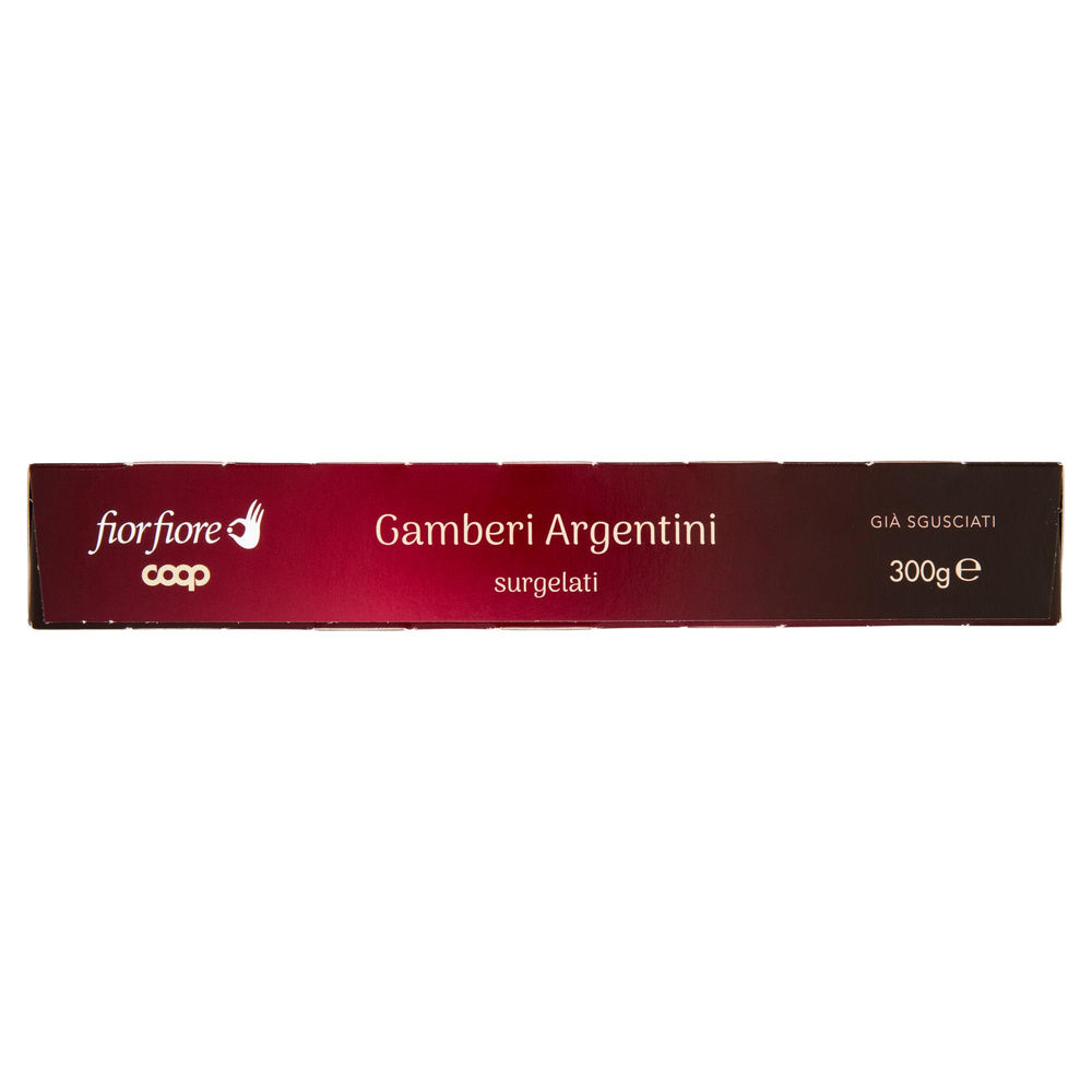 GAMBERI ARGENTINI SGUSCIATI FIOR FIORE COOP SURGELATI ASTUCCIO G 300 - 6