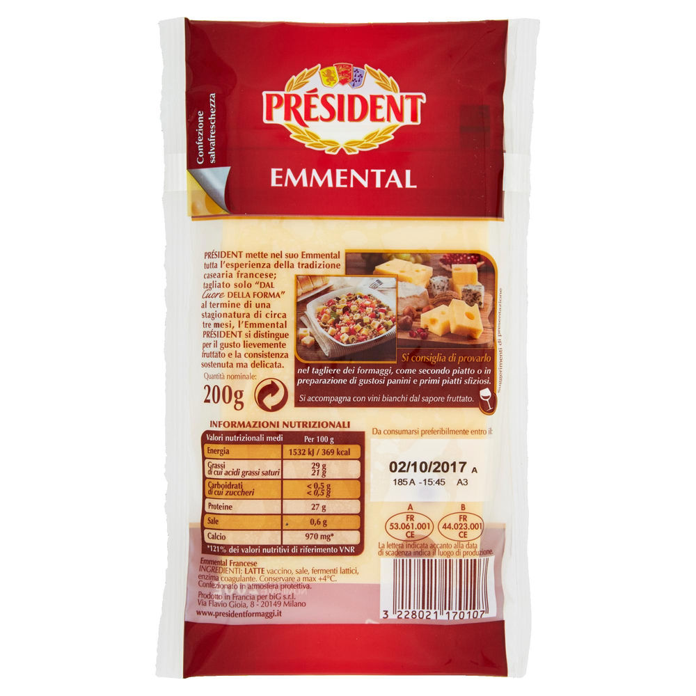 EMMENTAL PRESIDENT G 200 - 1
