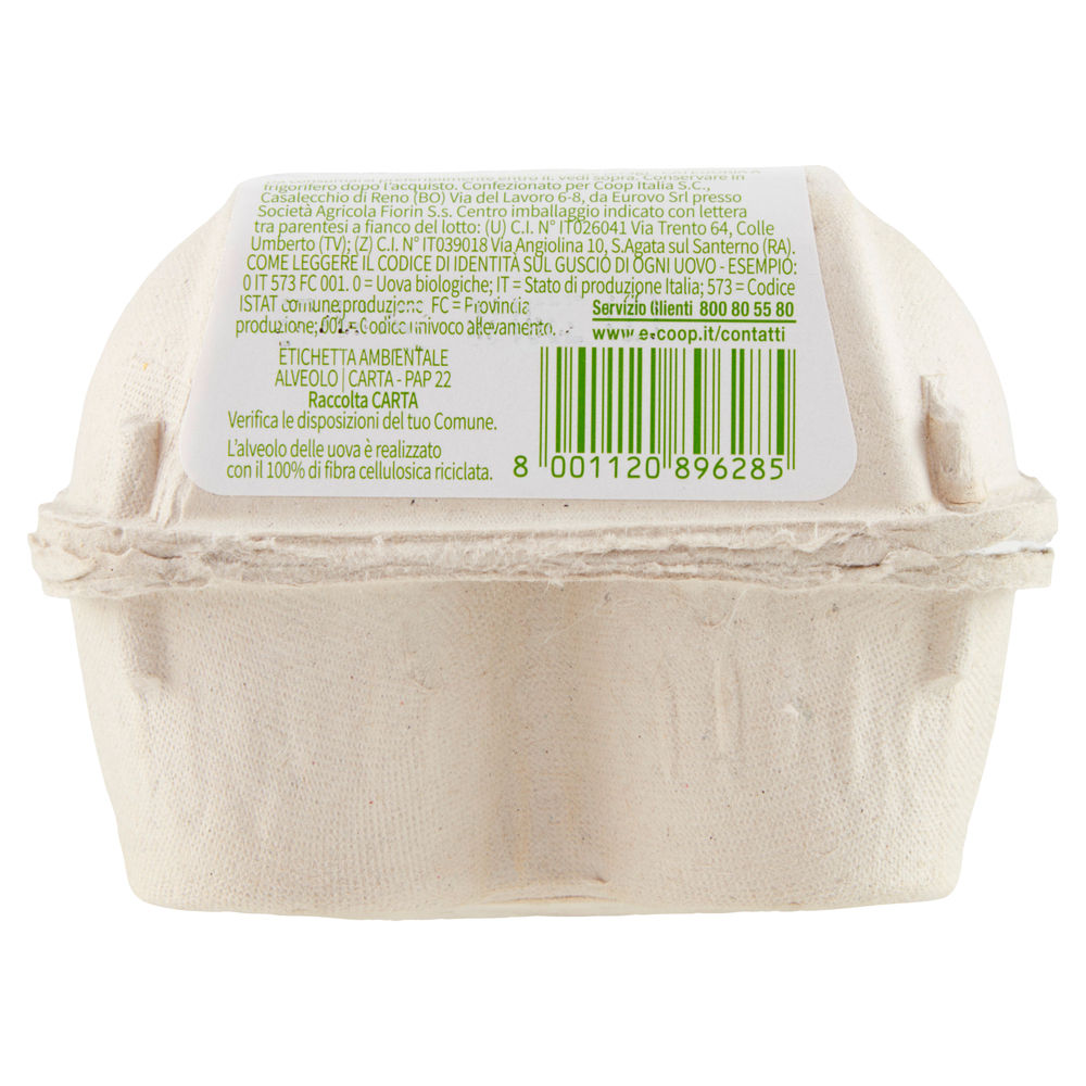 UOVA FRESCHE BIOLOGICHE XL SENZA USO DI ANTIBIOTICI VIVI VERDE COOP X2 - 1