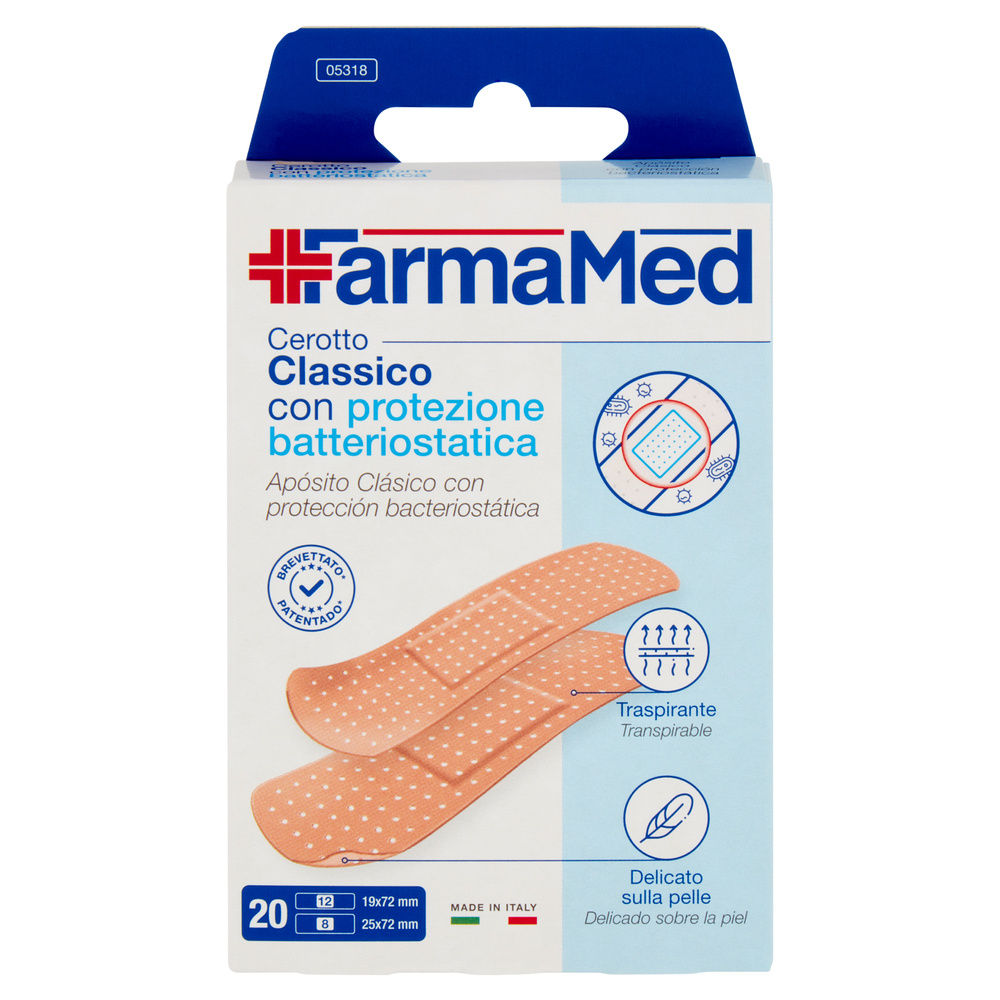 CEROTTI FARMAMED ABATOX CLASSICI 2 FORMATI PZ. 20 - 2