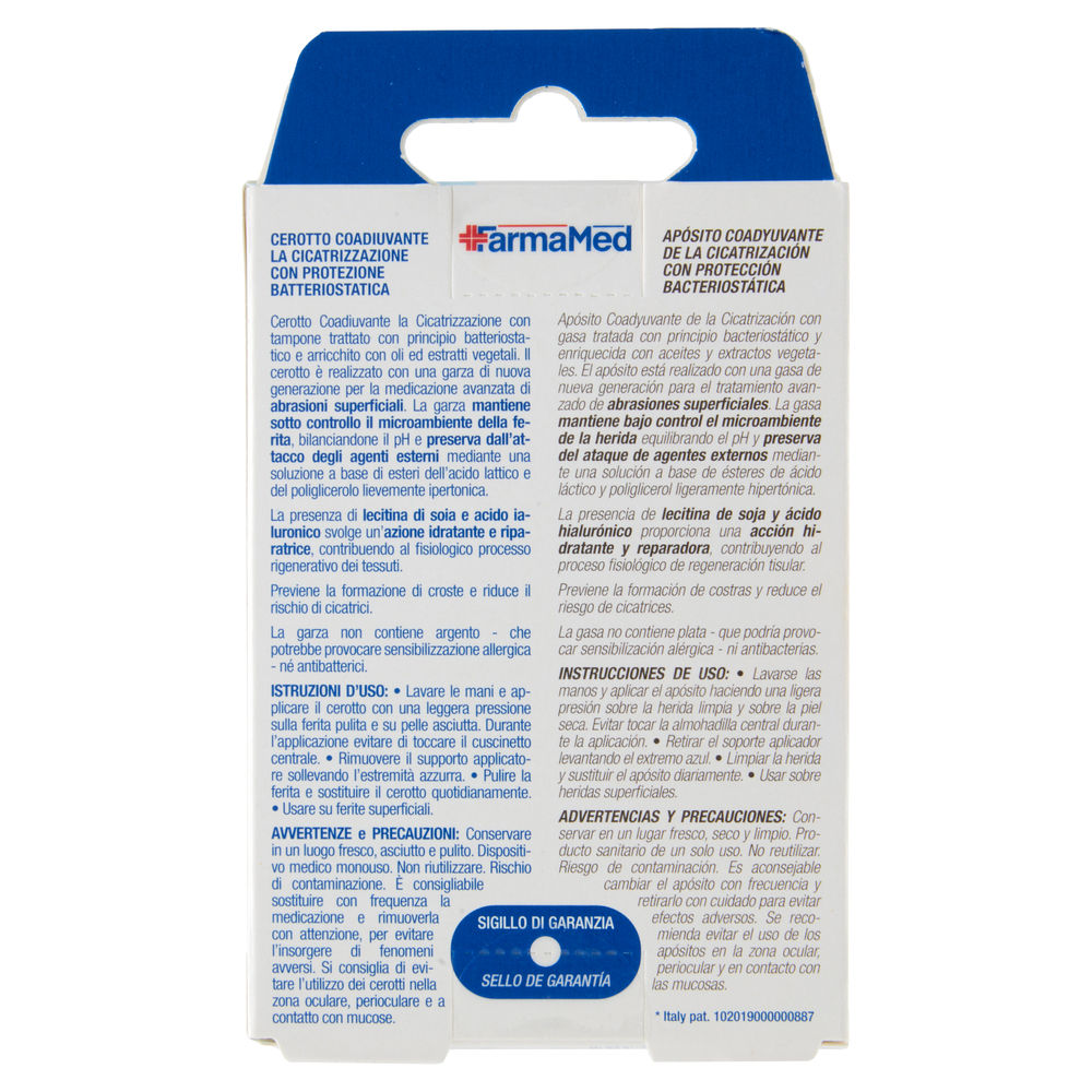 CEROTTI FARMAMED ABATOX+NEOACTIVE CICATRIZZANTI IMPERMEABILI 2 FORMATI PZ. 12 - 1