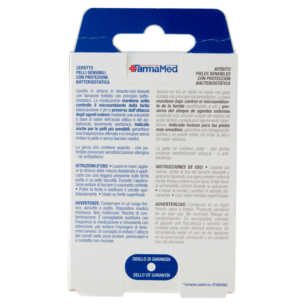 CEROTTI FARMAMED ABATOX IN STRISCIA 6X10CM 5 STRISCE - 1